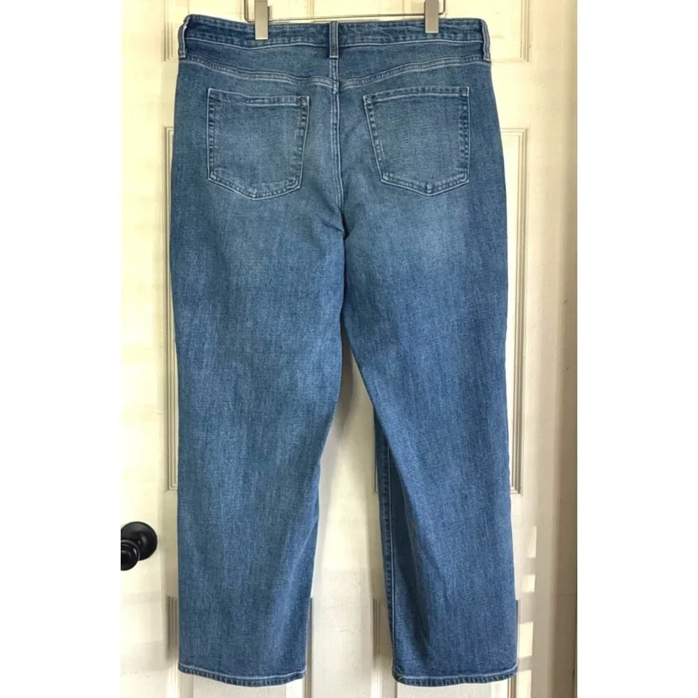 womens size 16 Old Navy OG loose fit jeans hi rise super high waist, pristine‎